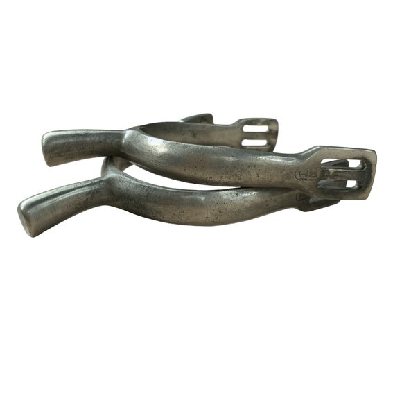 Herm Sprenger 1 1/4" Prince of Wales Spurs in German Silver - Picture 1 of 2